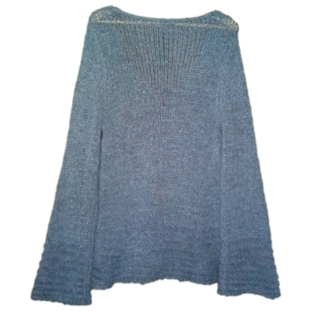 Soft Blue "Parkhurst" XL Ladies Cardigan - Picture 2 of 3